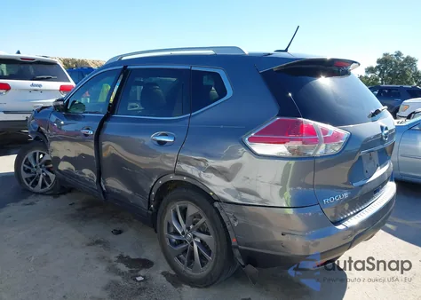 2016 Nissan Rogue Sl from USA, damaged, VIN 5N1AT2MT7GC873017